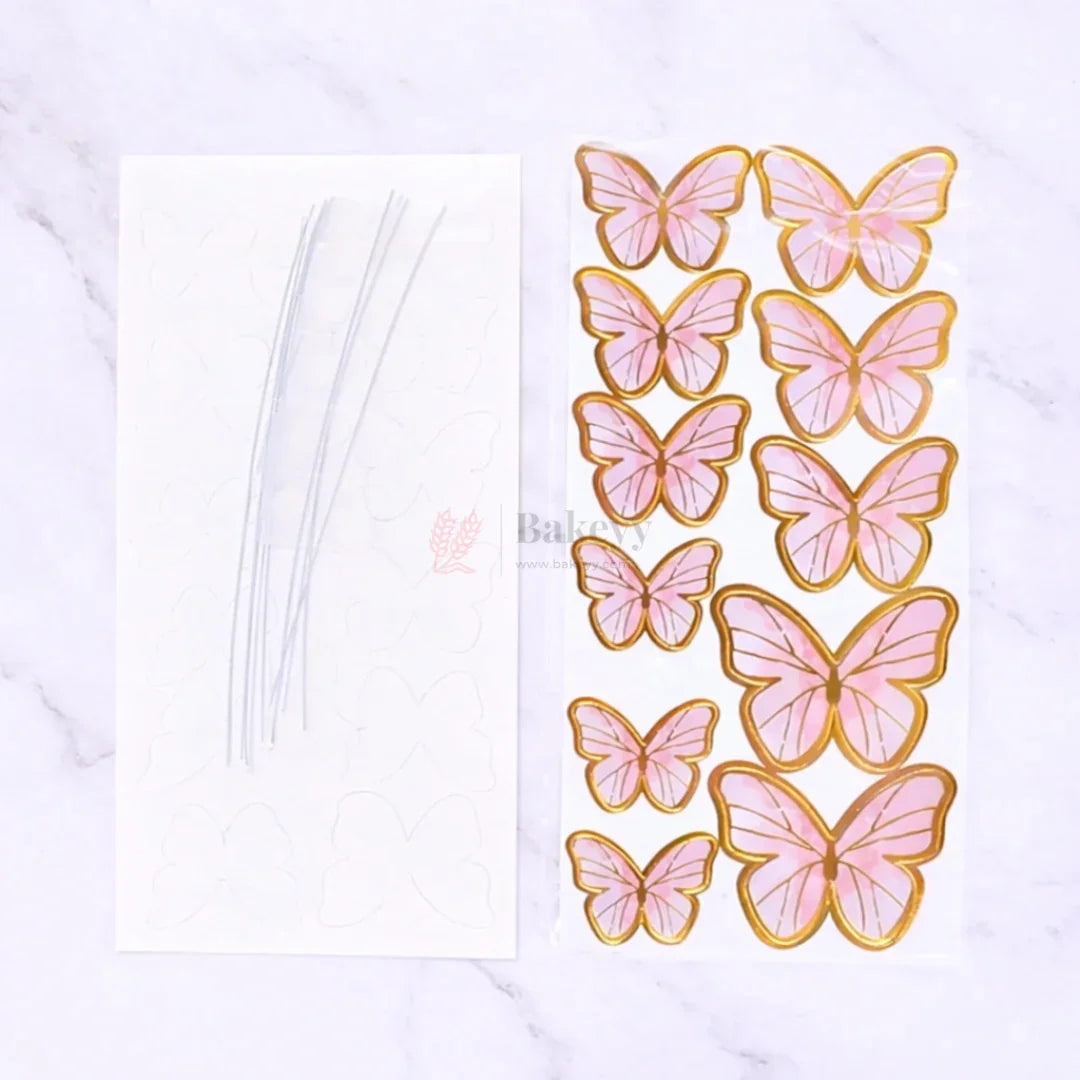 Multi-SizeButterfly3DCakeTopperDecorationSetwithSticks_2 - Bakeyy.com