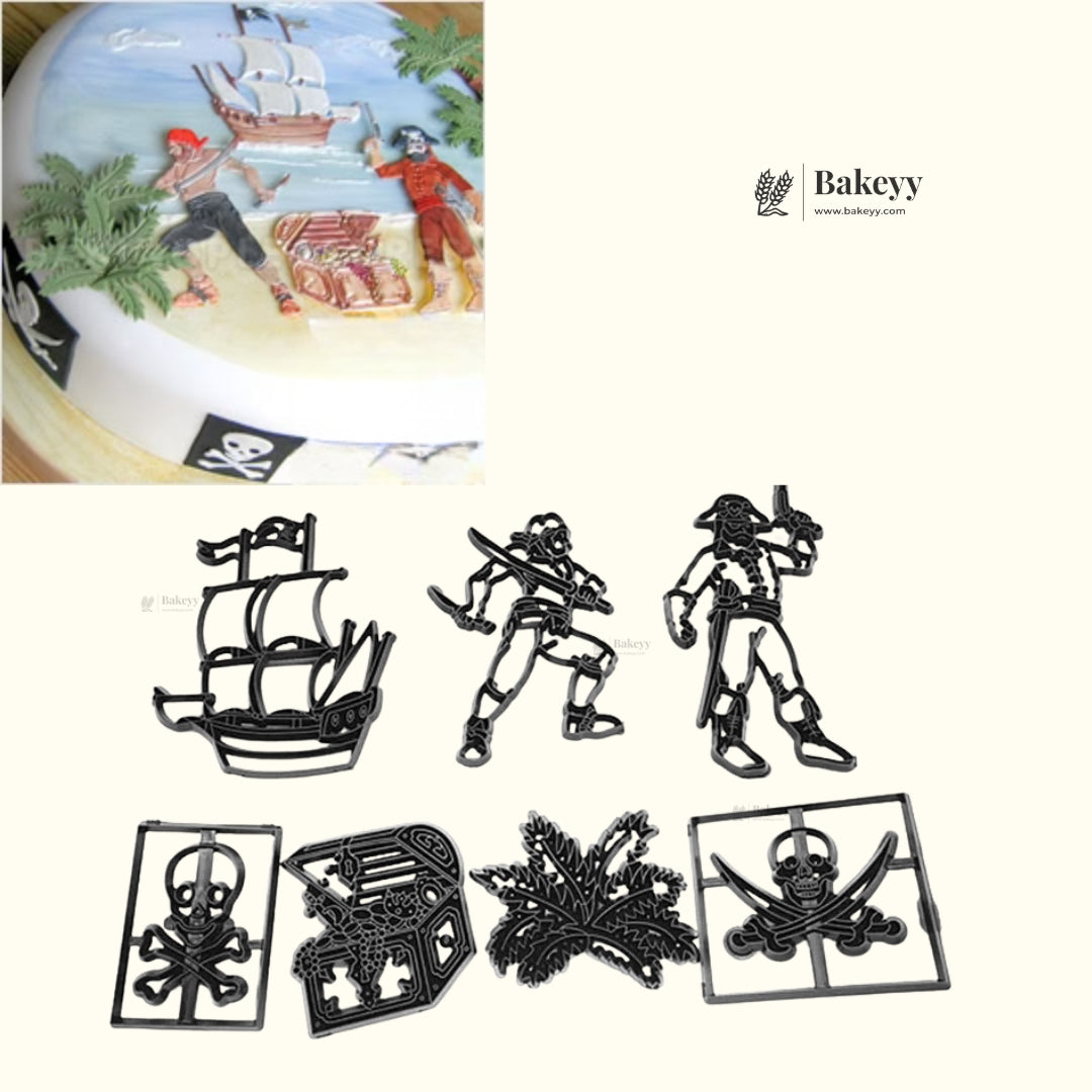 Nautical Theme Cookie Cutter Set | Pirate & Ocean Adventure Collection | Pack of 1