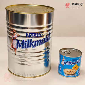 Nestlé Milkmaid Cream Tin | Cooking Ingredient for Kheer & Payasa | Pack of 1
