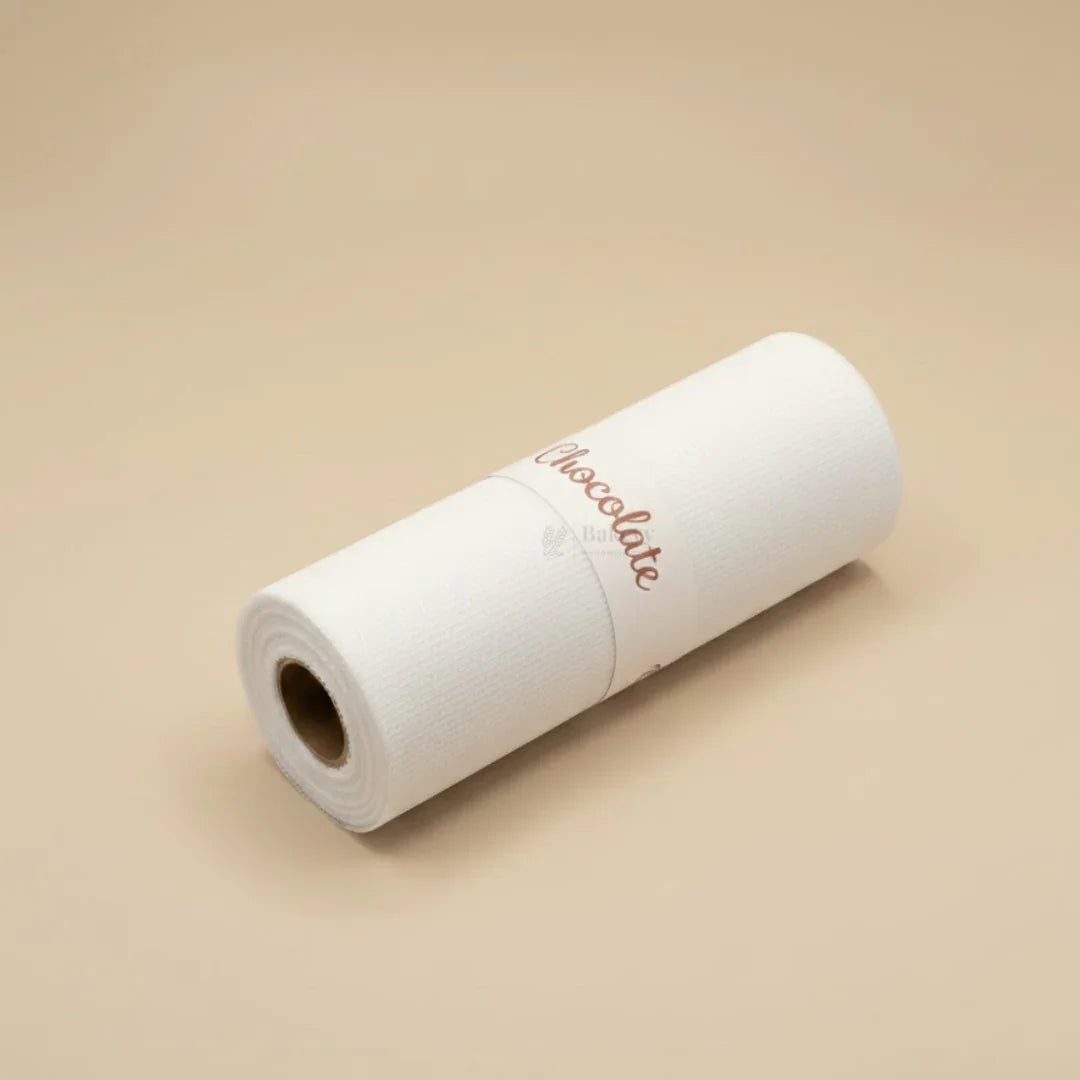 White Fabric Roll | Premium Net Fabric | Multipurpose Craft & Décor Material
