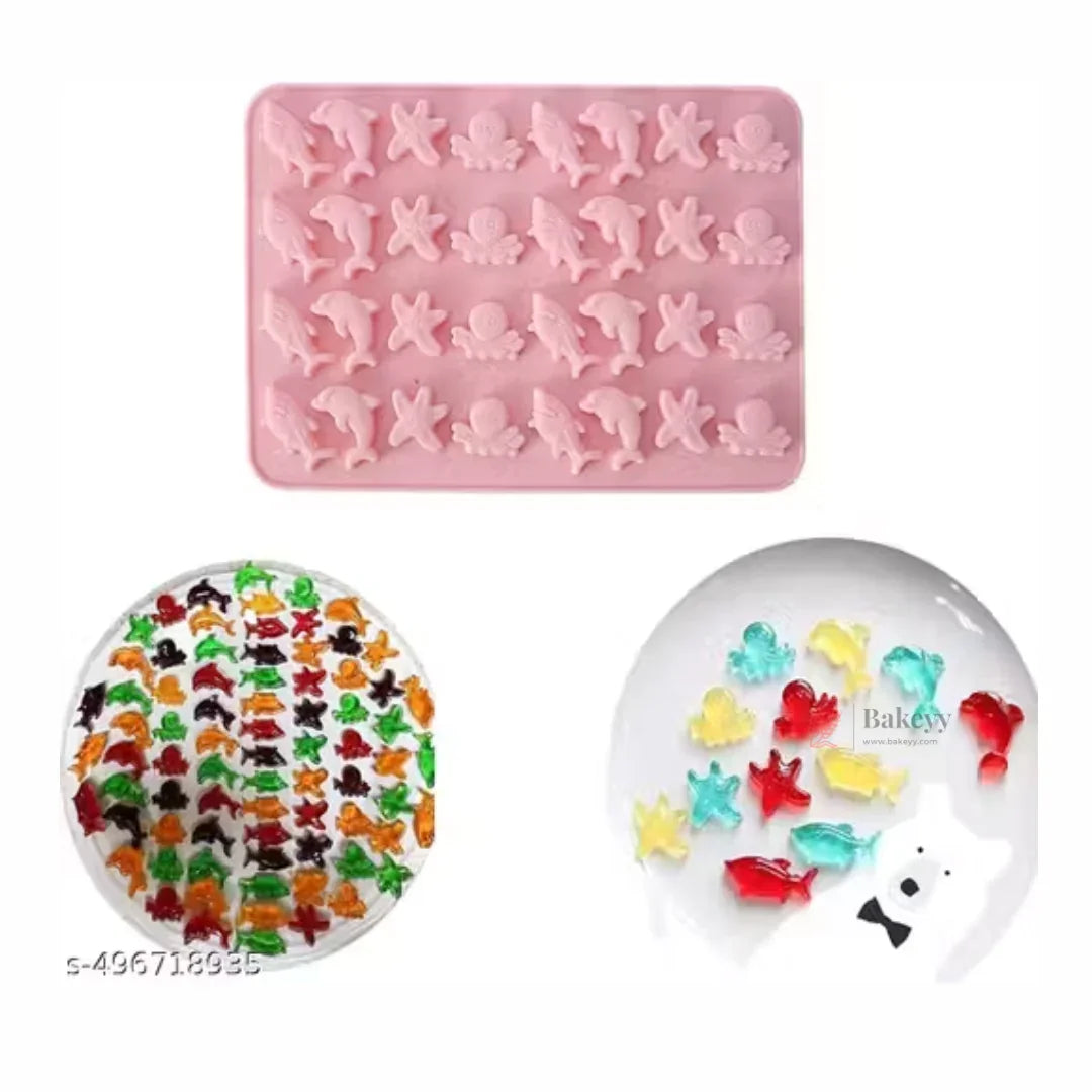 Ocean Theme Silicone Chocolate Mould