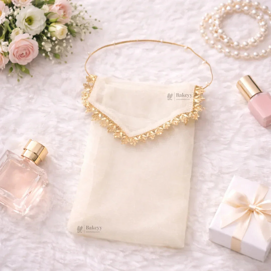 OrganzaEnvelopeGiftPouchwithLaceFlap_BeadedHandle_7 - Bakeyy.com