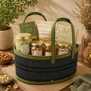 OvalWoodenGiftBasket_1 - Bakeyy.com