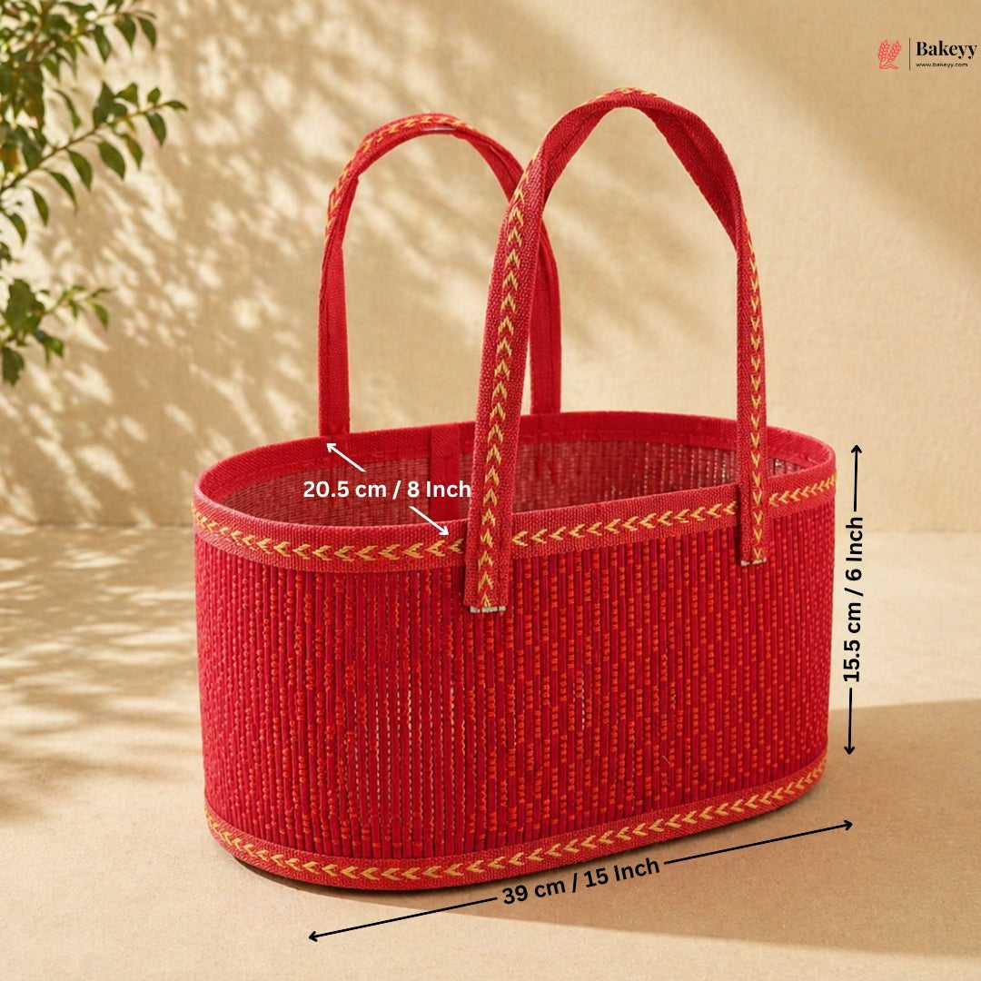OvalWoodenGiftBasket_8 - Bakeyy.com