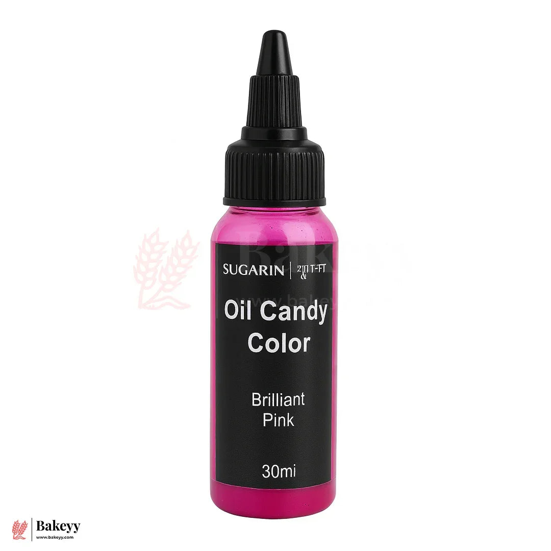 Sugarin Oil Candy Color | Food Grade Concentrated Color | 30 ml | 1 Piece - Bakeyy.com - India - Sugarin Oil Candy Color | Food Grade Concentrated Color | 30 ml | 1 Piece - Pink 225.00
