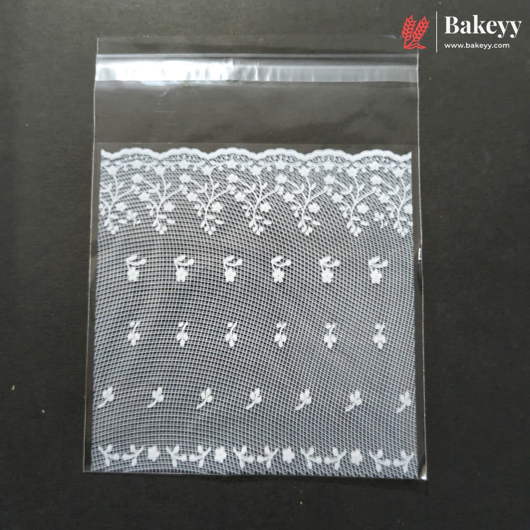 10x10cm | Printed Self-Seal Cookie Pouch | Multiple Designs | Pack of 100