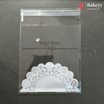 11x10cm | Printed Self-Seal Cookie Pouch | Multiple Designs | Pack of 100
