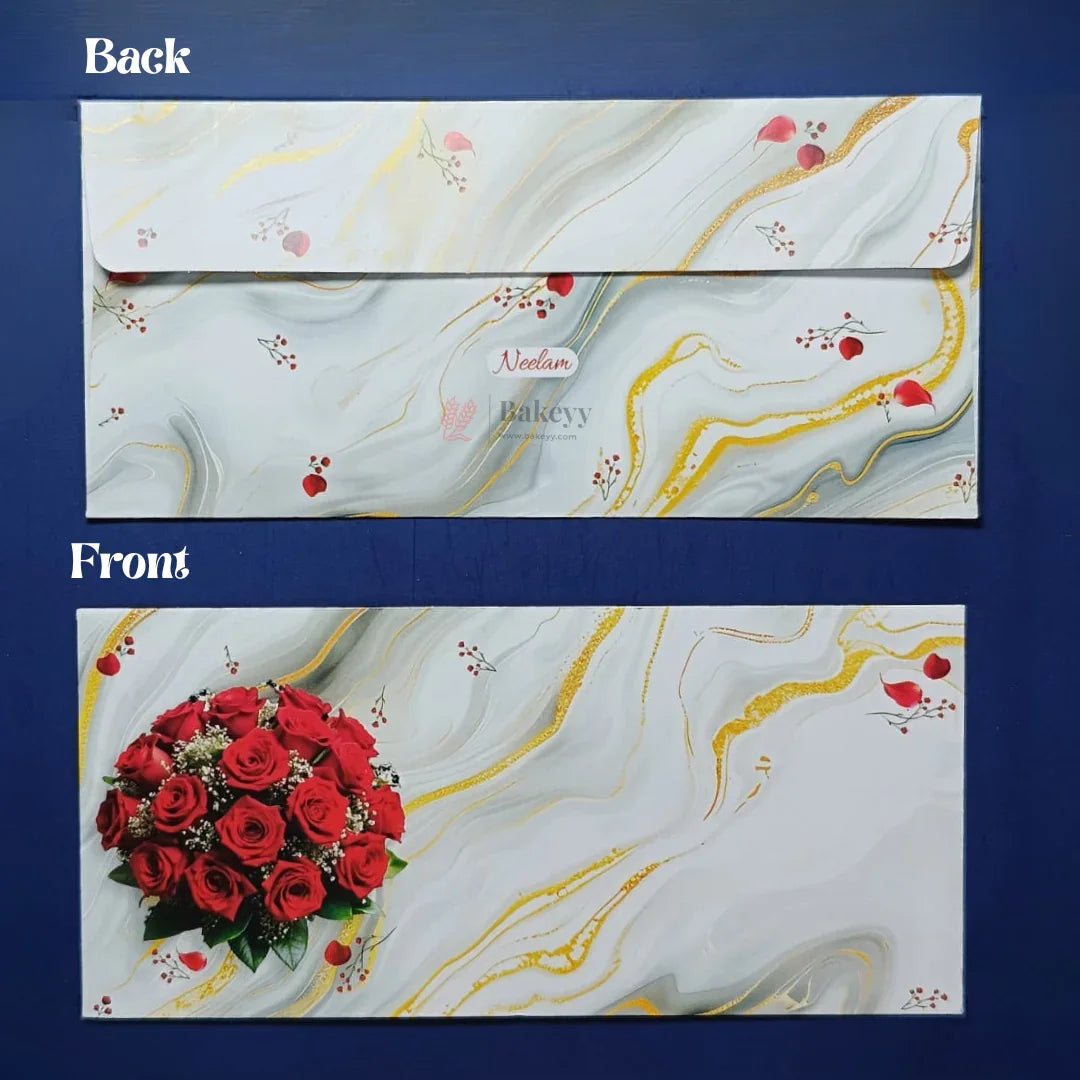 Premium Floral Money Envelopes for Wedding & Gifting | Luxury Shagun Cash Covers | Pack of 25 - Bakeyy.com - India - Premium Floral Money Envelopes for Wedding & Gifting | Luxury Shagun Cash Covers | Pack of 25 - Design 9 100.00