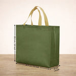 PremiumMatteGreenCarryBagwithKraftHandles_5 - Bakeyy.com