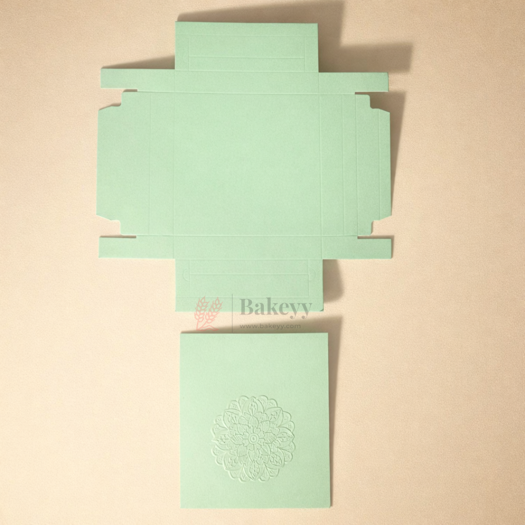 Premium Chocolate Box with Gold Foil Design | Pack of 10