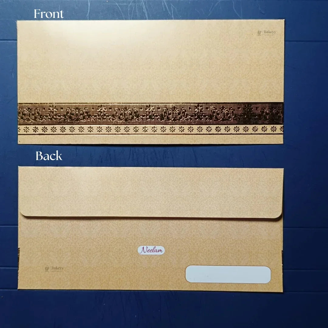 Premium Shagun Money Envelopes with Gold Foil Detailing | Festive Gift Envelopes | Multiple Designs Available | Pack of 25 - Bakeyy.com - India - Premium Shagun Money Envelopes with Gold Foil Detailing | Festive Gift Envelopes | Multiple Designs Available | Pack of 25 - Design 14 110.00