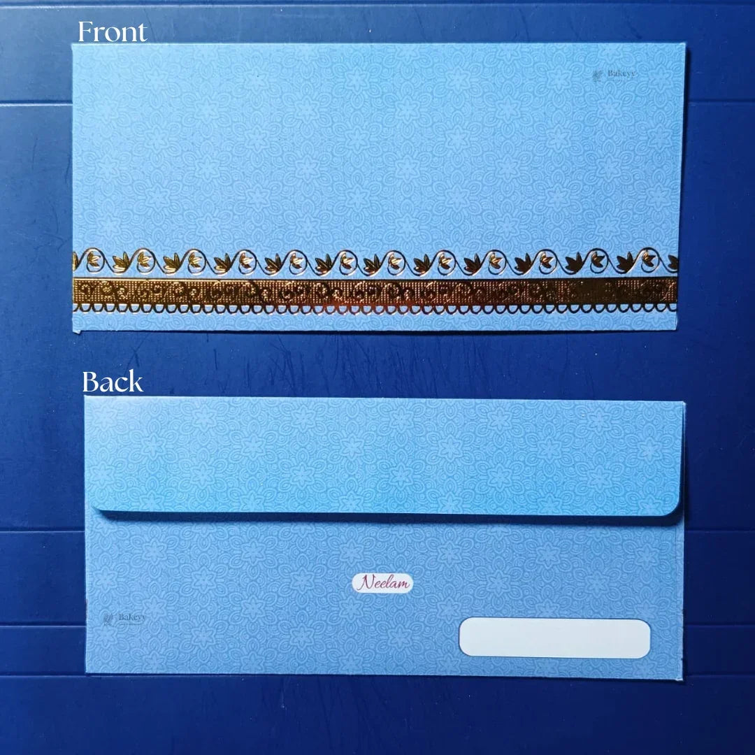 Premium Shagun Money Envelopes with Gold Foil Detailing | Festive Gift Envelopes | Multiple Designs Available | Pack of 25 - Bakeyy.com - India - Premium Shagun Money Envelopes with Gold Foil Detailing | Festive Gift Envelopes | Multiple Designs Available | Pack of 25 - Design 2 110.00