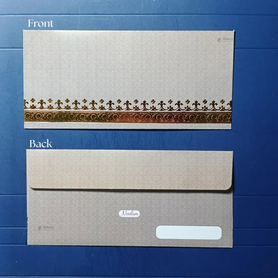Premium Shagun Money Envelopes with Gold Foil Detailing | Festive Gift Envelopes | Multiple Designs Available | Pack of 25 - Bakeyy.com - India - Premium Shagun Money Envelopes with Gold Foil Detailing | Festive Gift Envelopes | Multiple Designs Available | Pack of 25 - Design 3 110.00
