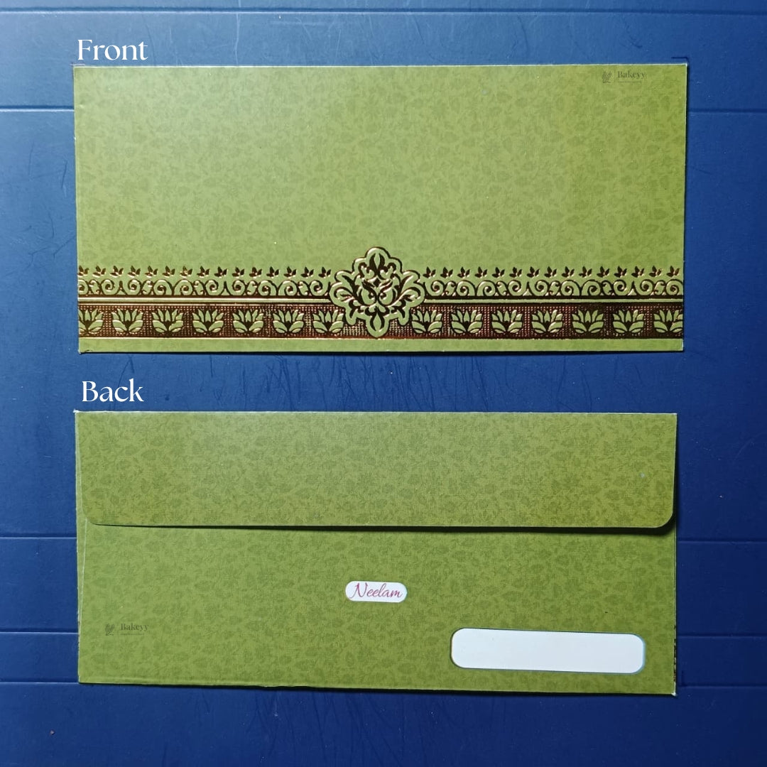 Premium Shagun Money Envelopes with Gold Foil Detailing | Festive Gift Envelopes | Multiple Designs Available | Pack of 25
