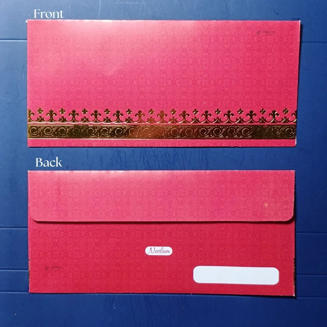 Premium Shagun Money Envelopes with Gold Foil Detailing | Festive Gift Envelopes | Multiple Designs Available | Pack of 25 - Bakeyy.com - India - Premium Shagun Money Envelopes with Gold Foil Detailing | Festive Gift Envelopes | Multiple Designs Available | Pack of 25 - Design 7 110.00