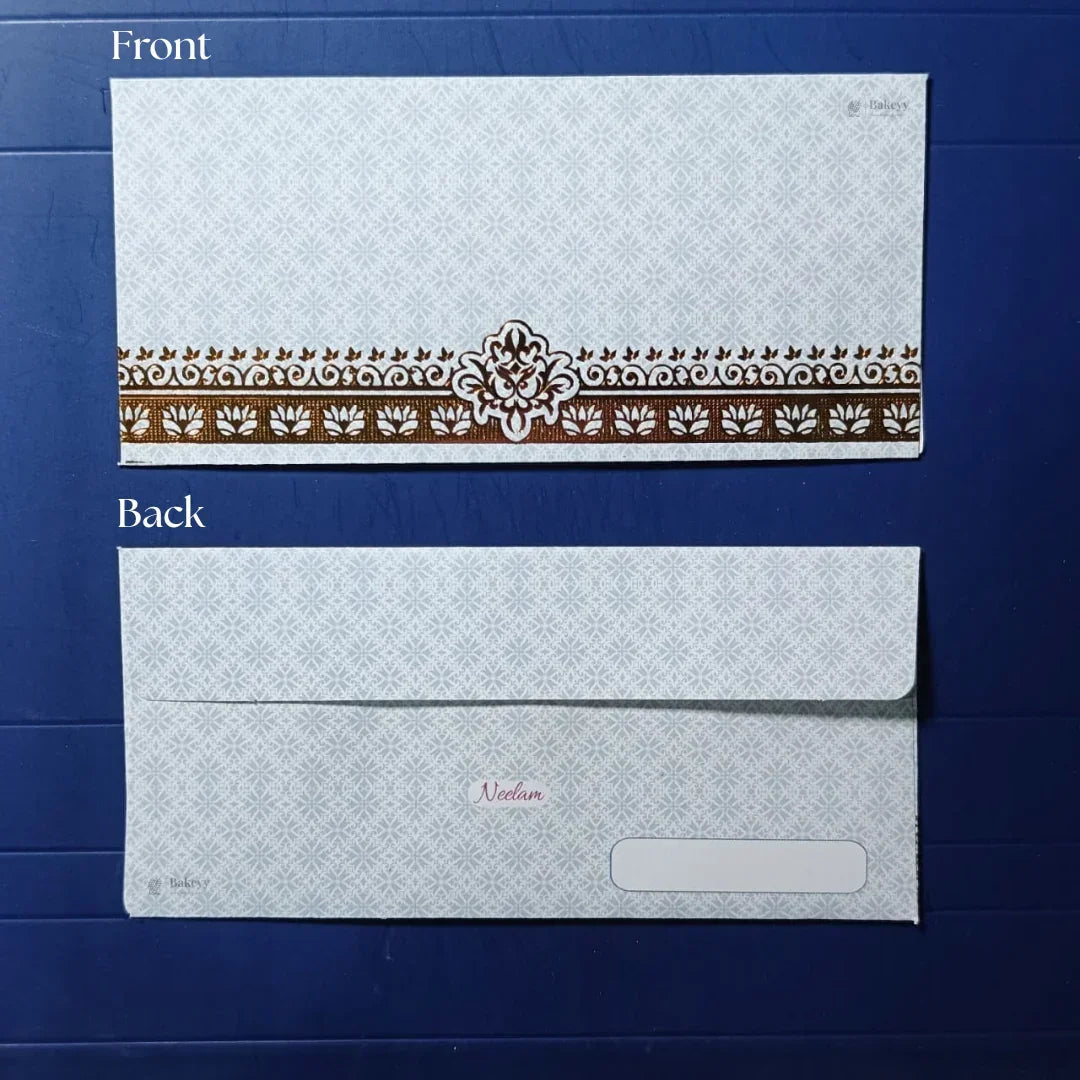 Premium Shagun Money Envelopes with Gold Foil Detailing | Festive Gift Envelopes | Multiple Designs Available | Pack of 25 - Bakeyy.com - India - Premium Shagun Money Envelopes with Gold Foil Detailing | Festive Gift Envelopes | Multiple Designs Available | Pack of 25 - Design 15 110.00