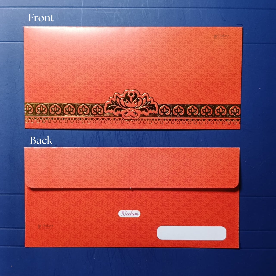 Premium Shagun Money Envelopes with Gold Foil Detailing | Festive Gift Envelopes | Multiple Designs Available | Pack of 25