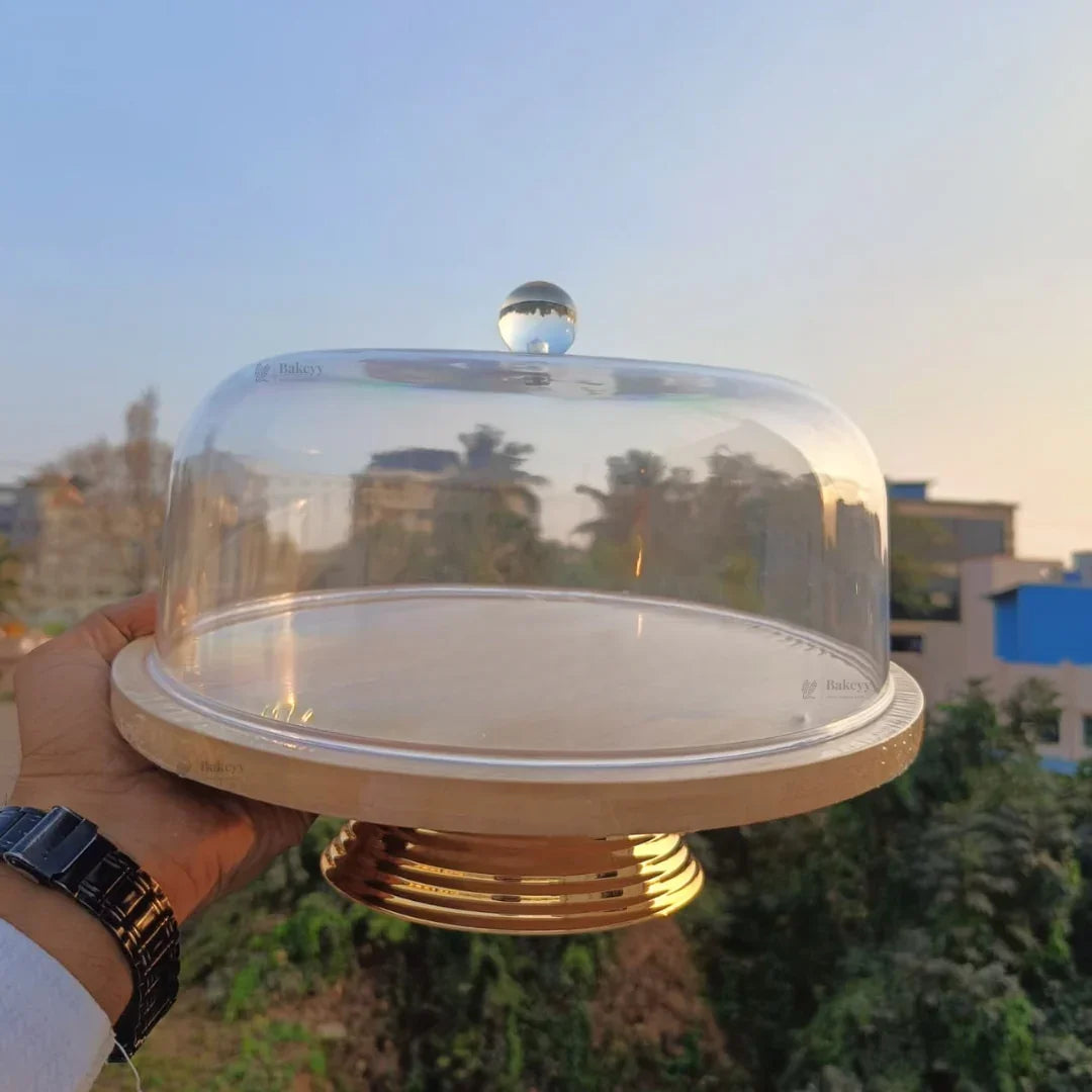Premium_Acrylic_Cake_Dome_with_Wooden_Base_19 - Bakeyy.com