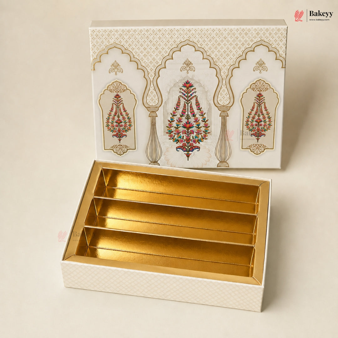 Premium Printed Dry Fruit & Sweets Gift Box | 2 Capacities