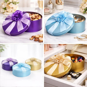 Premium_Round_Tin_Box_with_Ribbon_6 - Bakeyy.com