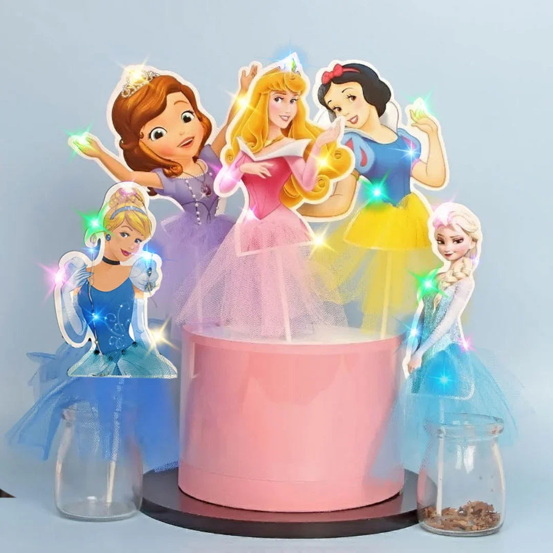 Princess theme birthdays
Kids’ cake decorations
Fairy tale and royal-themed celebrations