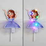 PrincessLEDCakeTopperwithNetFabricSkirtMultipleDesignsPackof1_2 - Bakeyy.com