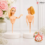 Princess_Doll_Cake_Topper_Pick_Doll_Face_Cake_Decoration_with_Bow_Assorted_Design_5 - Bakeyy.com IN