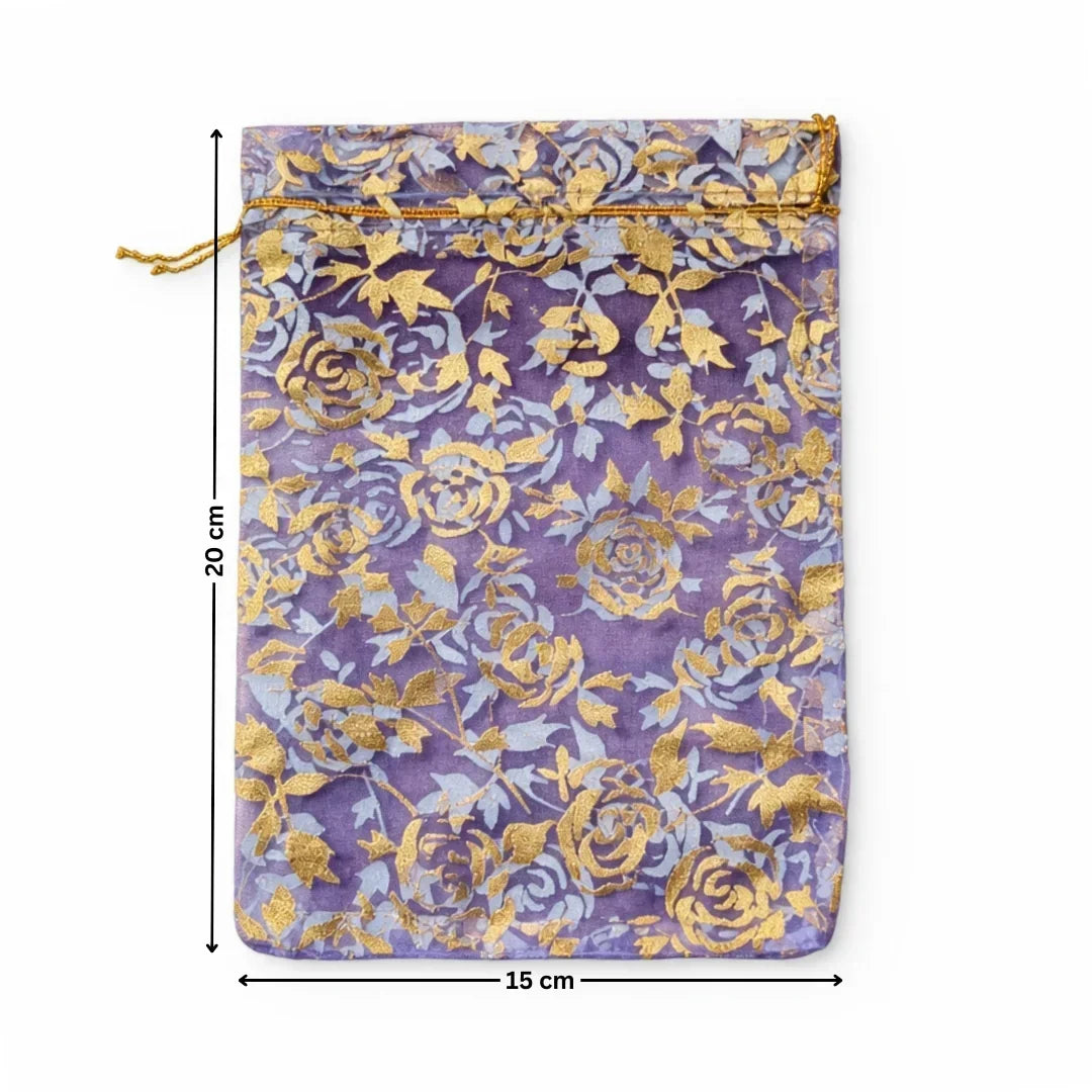 Printed_Organza_Potli_Bags_50 - Bakeyy.com