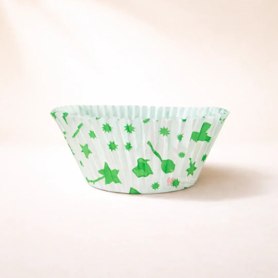 Printed Paper Cupcake Liners | Assorted Designs | Pack of 1000 - Bakeyy.com - India - Printed Paper Cupcake Liners | Assorted Designs | Pack of 1000 - Design 9 400.00