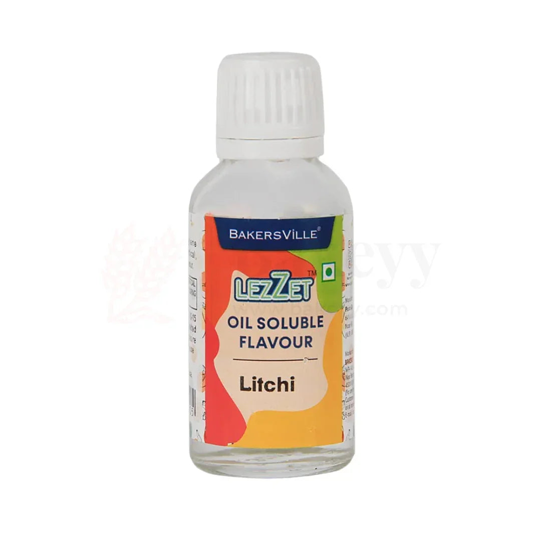 LEZZET Litchi Oil Soluble Flavour – 30ml - Bakeyy.com - India - LEZZET Litchi Oil Soluble Flavour – 30ml - Default Title
