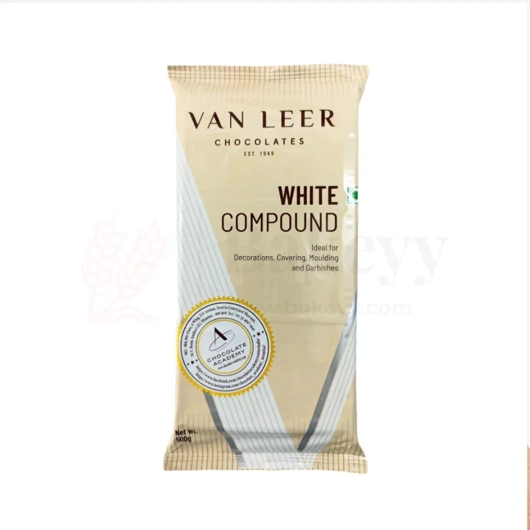 Van Leer White Compound Chocolate – 500g