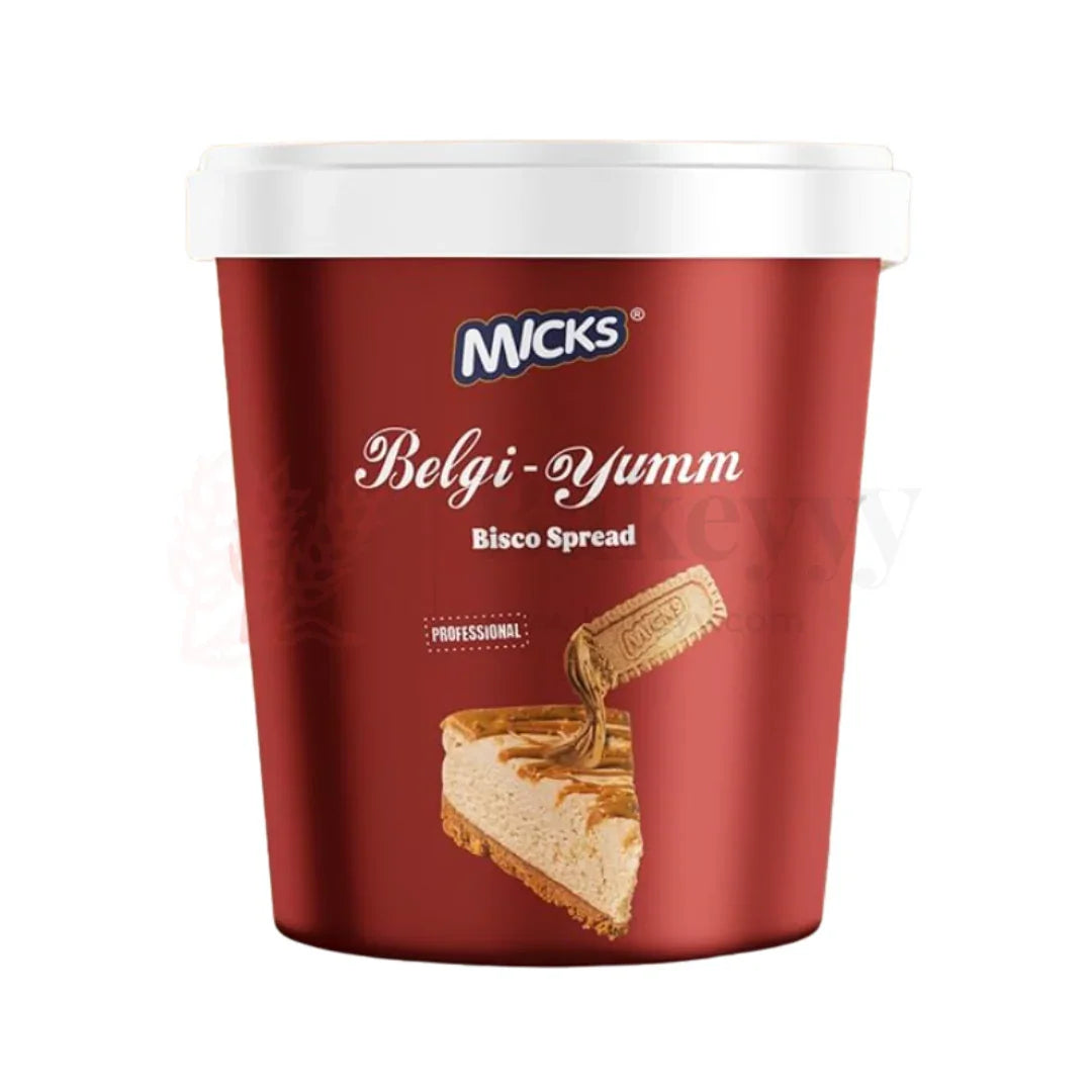 MICKS | Belgiyumm Biskoff Spread | Healthy & Tasty | 1KG