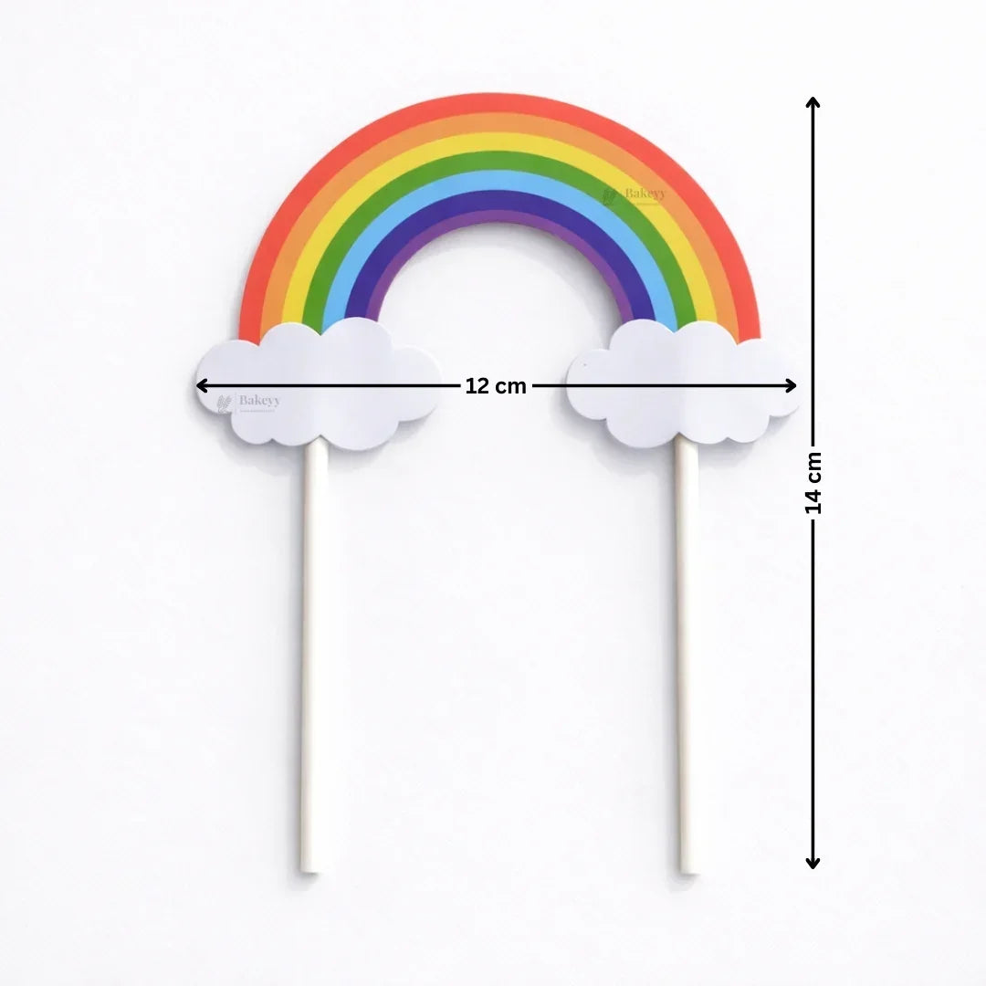Rainbow_CAKE_TOPPER - Bakeyy.com