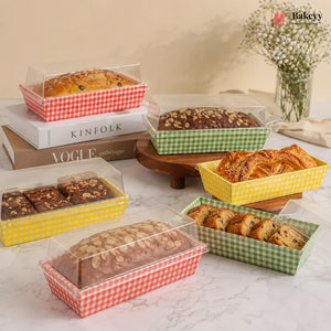 Rectangular_Gingham_Loaf_Box_With_Clear_Lid_9 - Bakeyy.com IN