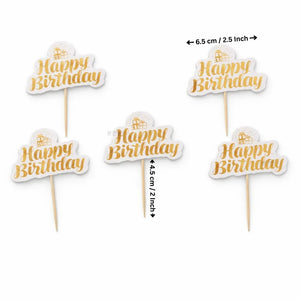 ReflectiveHappyBirthdayCakeTopper_5 - Bakeyy.com