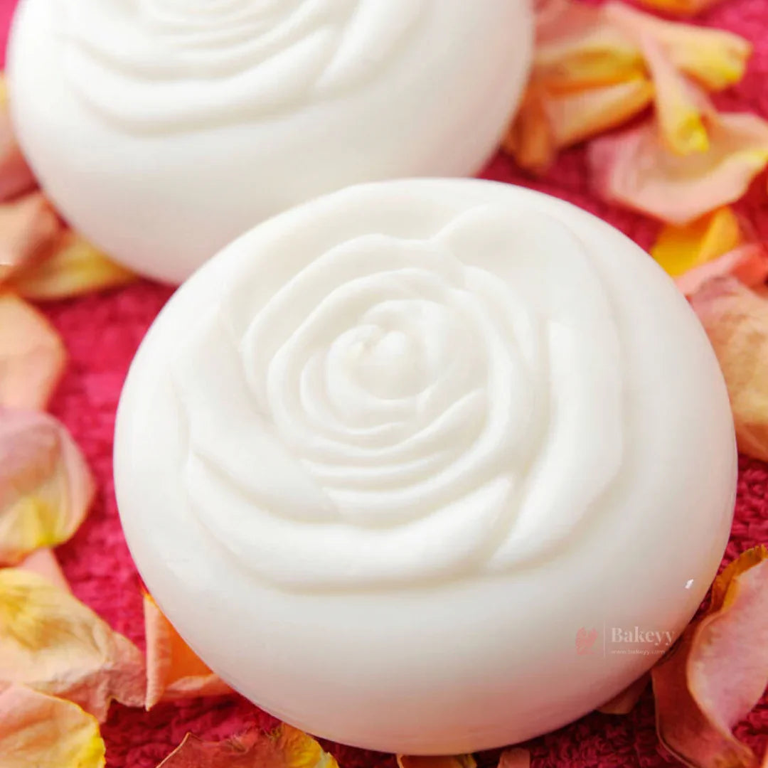 Silicone Rose Shape Silicone Mould | 2 Cavities | 1 Piece