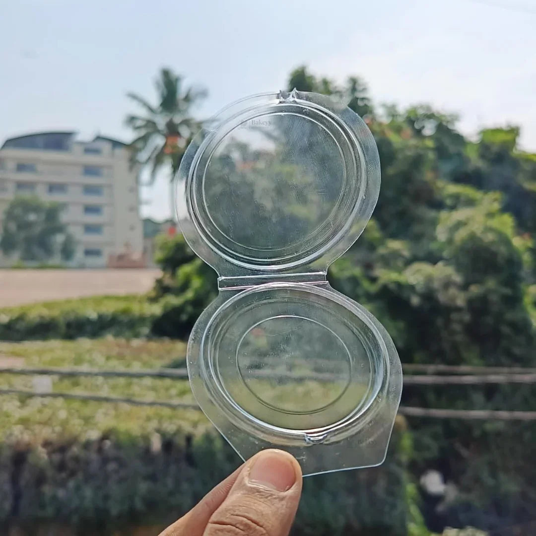 Round Lollipop Cover Case | Transparent Candy Holder | Clear Food-Grade Chocolate Cover | Pack of 100