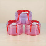 Round_Red_Empty_Decorative_Acrylic_Box_3 - Bakeyy.com