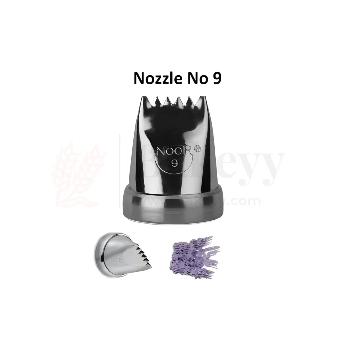 Small Nozzle No.9 – Stainless Steel Piping Tip for Cake Decoration