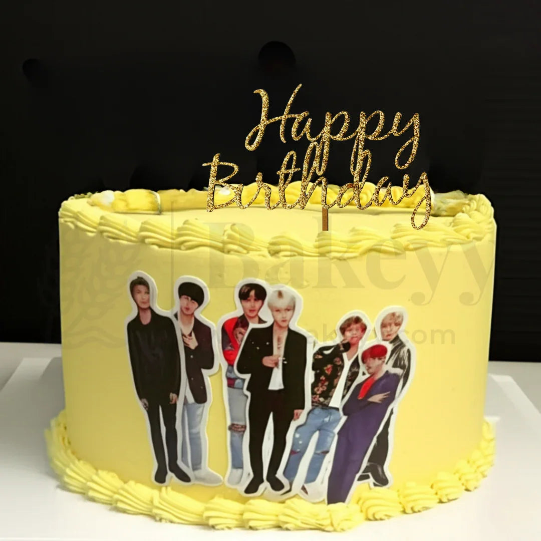 Pre-Cut | K-Pop Themed Edible Wafer - Pack of 7