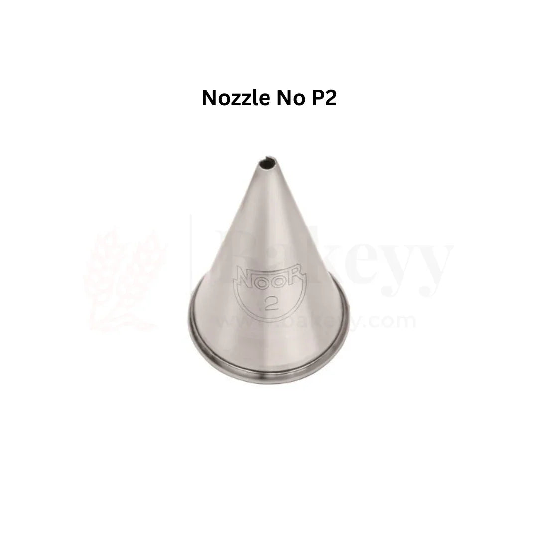 Big Nozzle No.P2 – Stainless Steel Piping Tip for Cake Decoration
