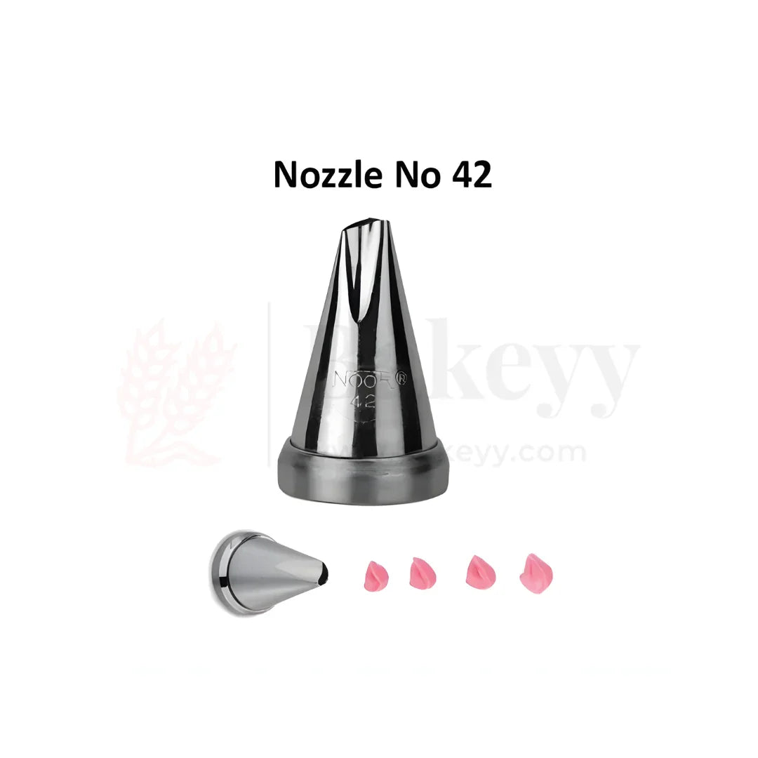 Small Nozzle No.42 – Stainless Steel Piping Tip for Cake Decoration