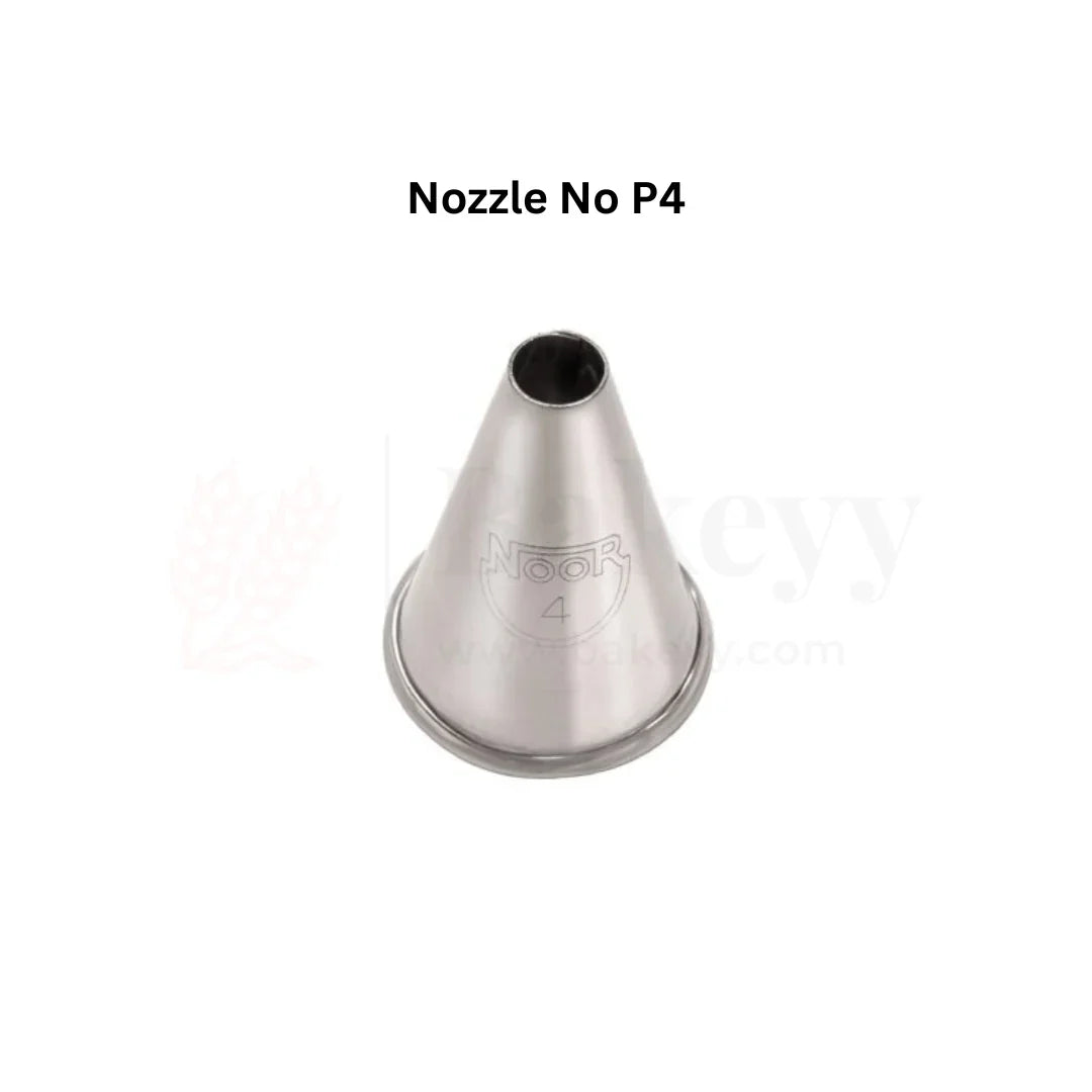 Big Nozzle No.P4 – Stainless Steel Piping Tip for Cake Decoration