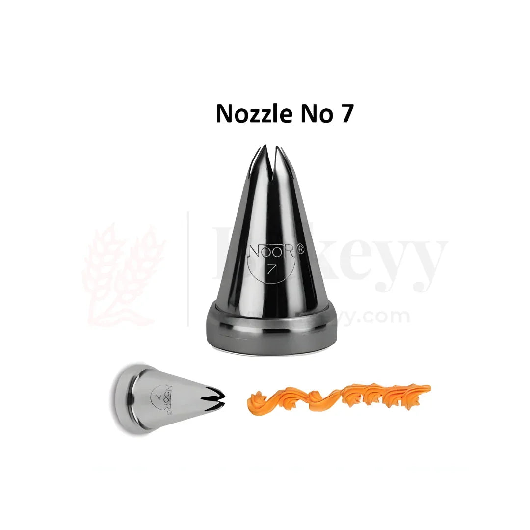Small Nozzle No.7 – Stainless Steel Piping Tip for Cake Decoration