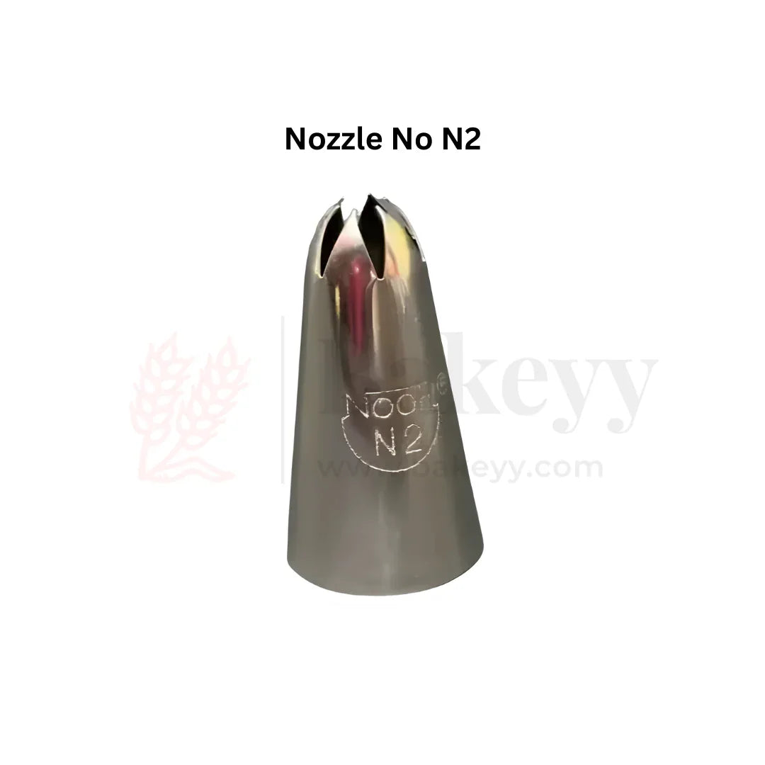 Big Nozzle No.N2 – Stainless Steel Piping Tip for Cake Decoration