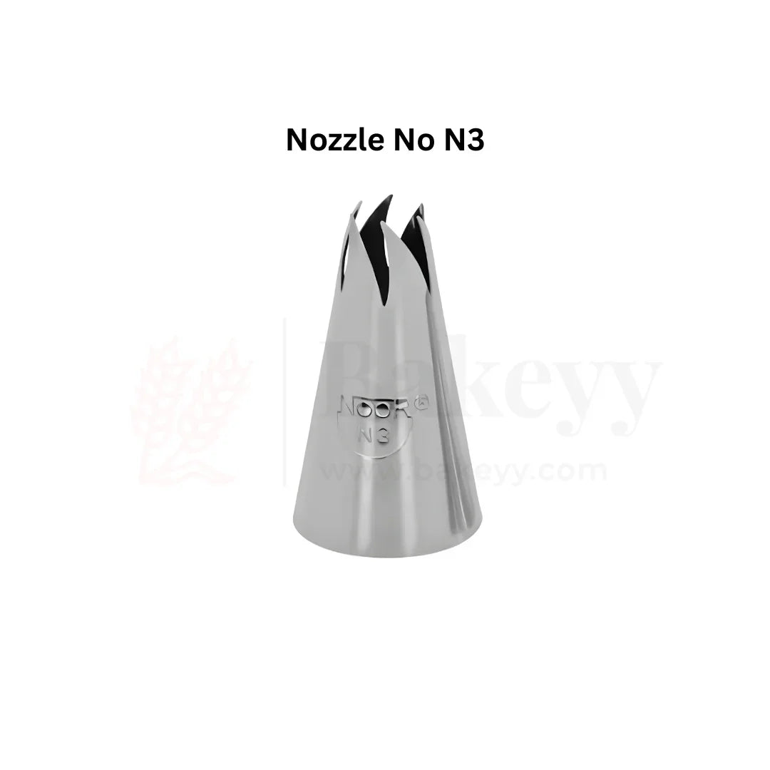 Big Nozzle No.N3 – Stainless Steel Piping Tip for Cake Decoration