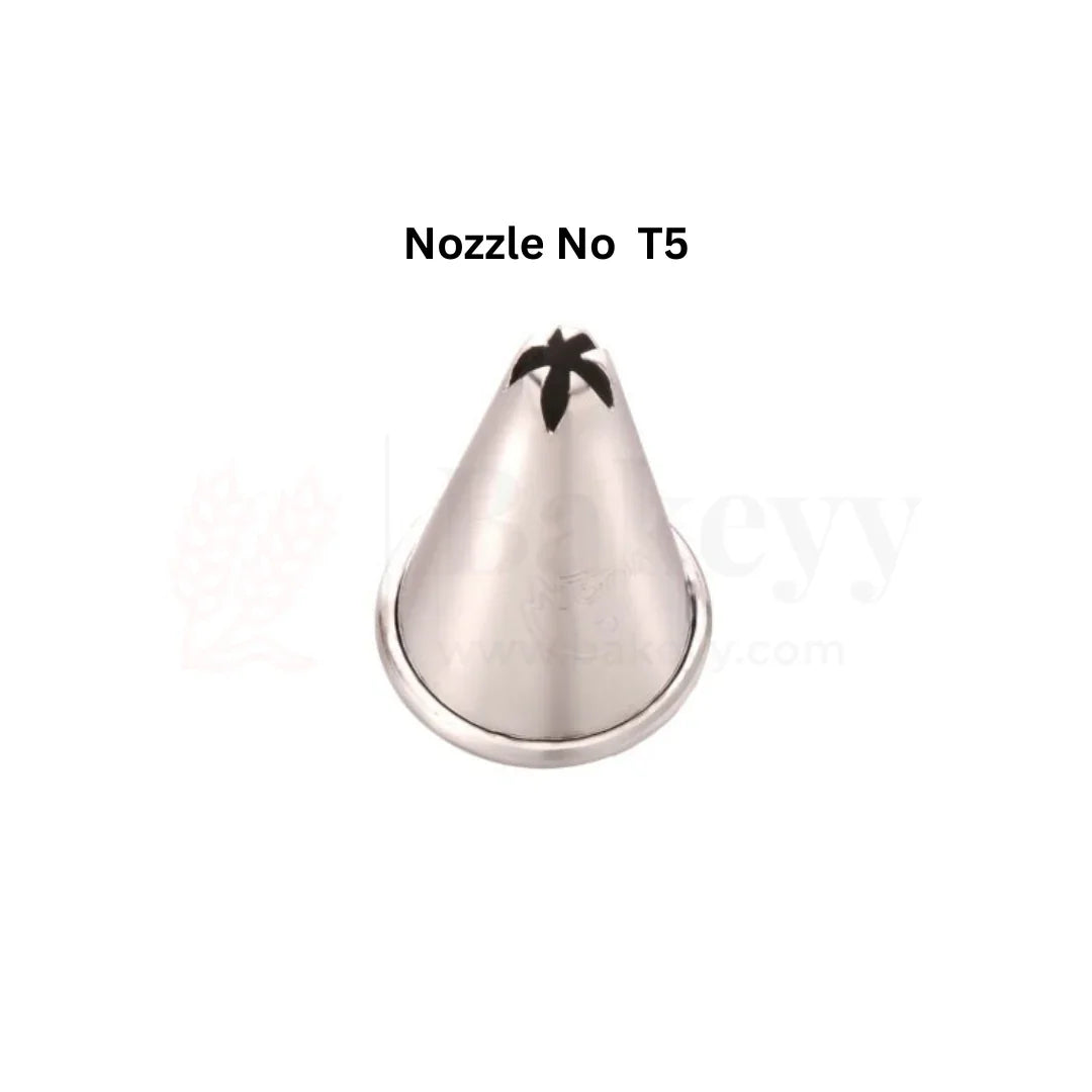 Big Nozzle No.T5 – Stainless Steel Piping Tip for Cake Decoration