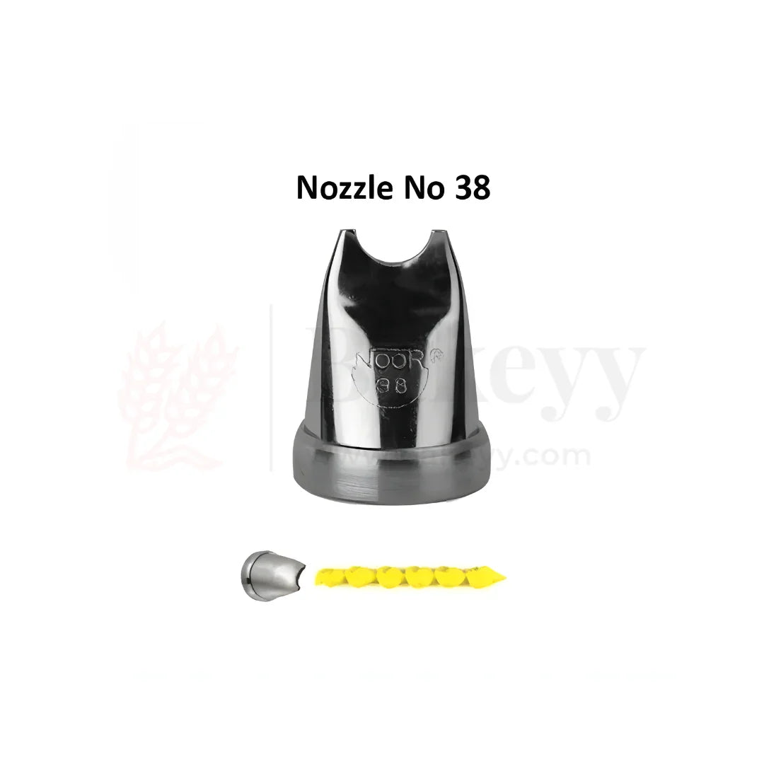 Small Nozzle No.38 – Stainless Steel Piping Tip for Cake Decoration