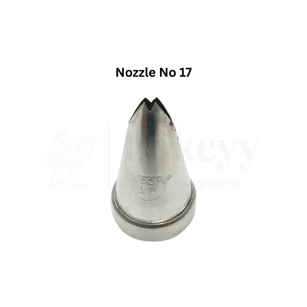 Small Nozzle No.17 – Stainless Steel Piping Tip for Cake Decoration