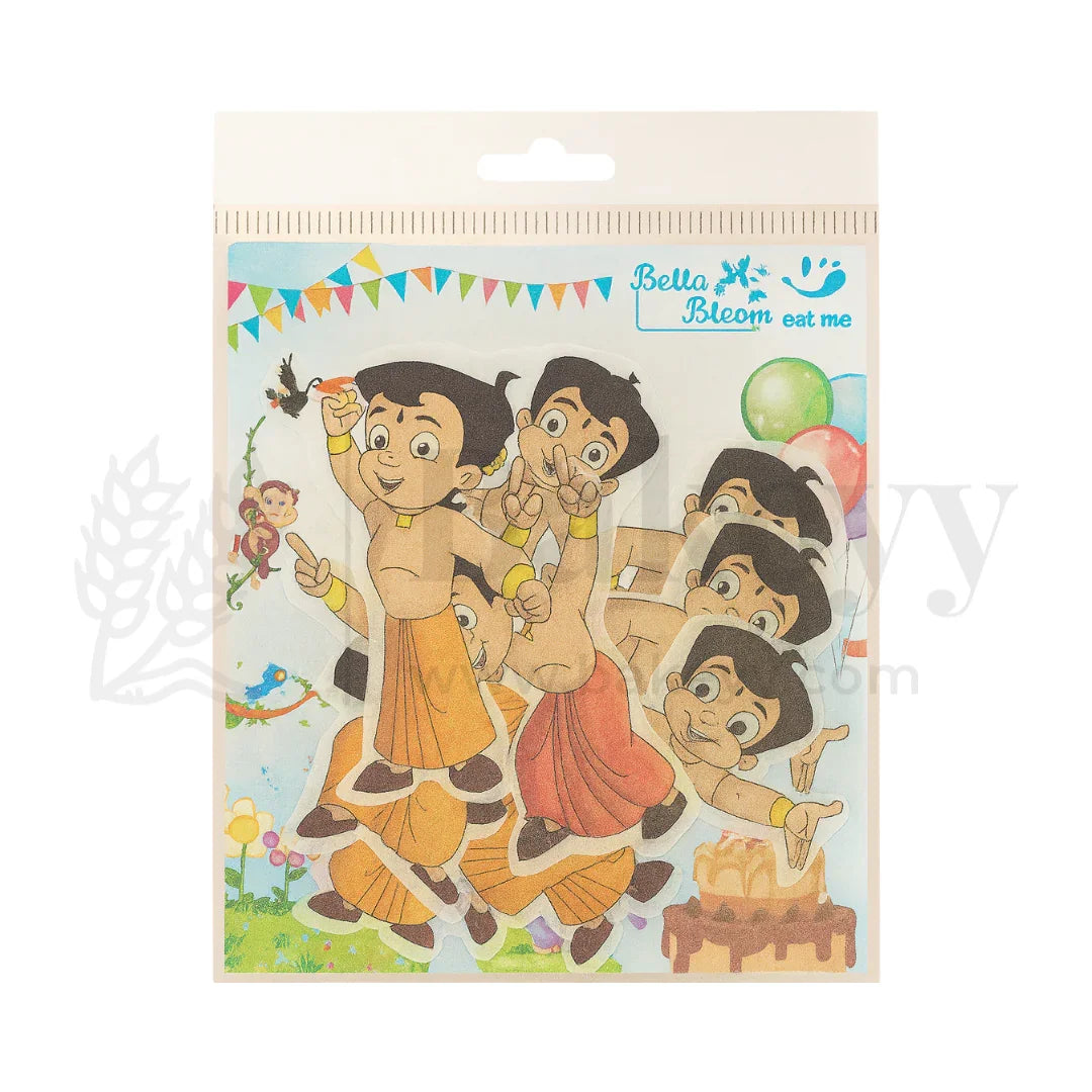 Pre-Cut | Chhota Bheem Edible Wafer - Pack of 10